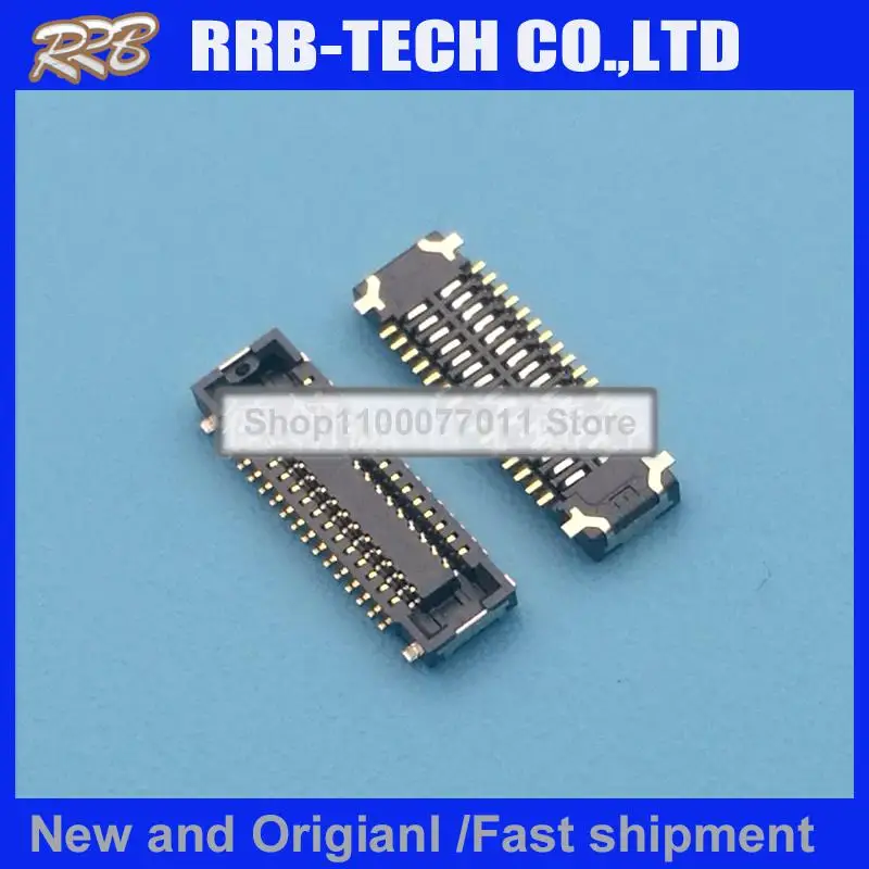 

20 шт./лот AXE730124 AXE730127 0,35 мм ширина ножек 30PIN USB 100% новый и оригинальный