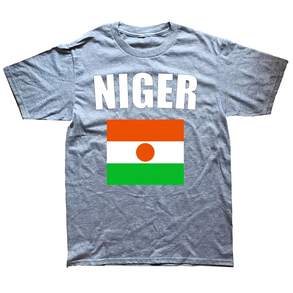 Мужская Хлопковая Футболка С Нигерийским Принтом Забавная Стильная Уличная