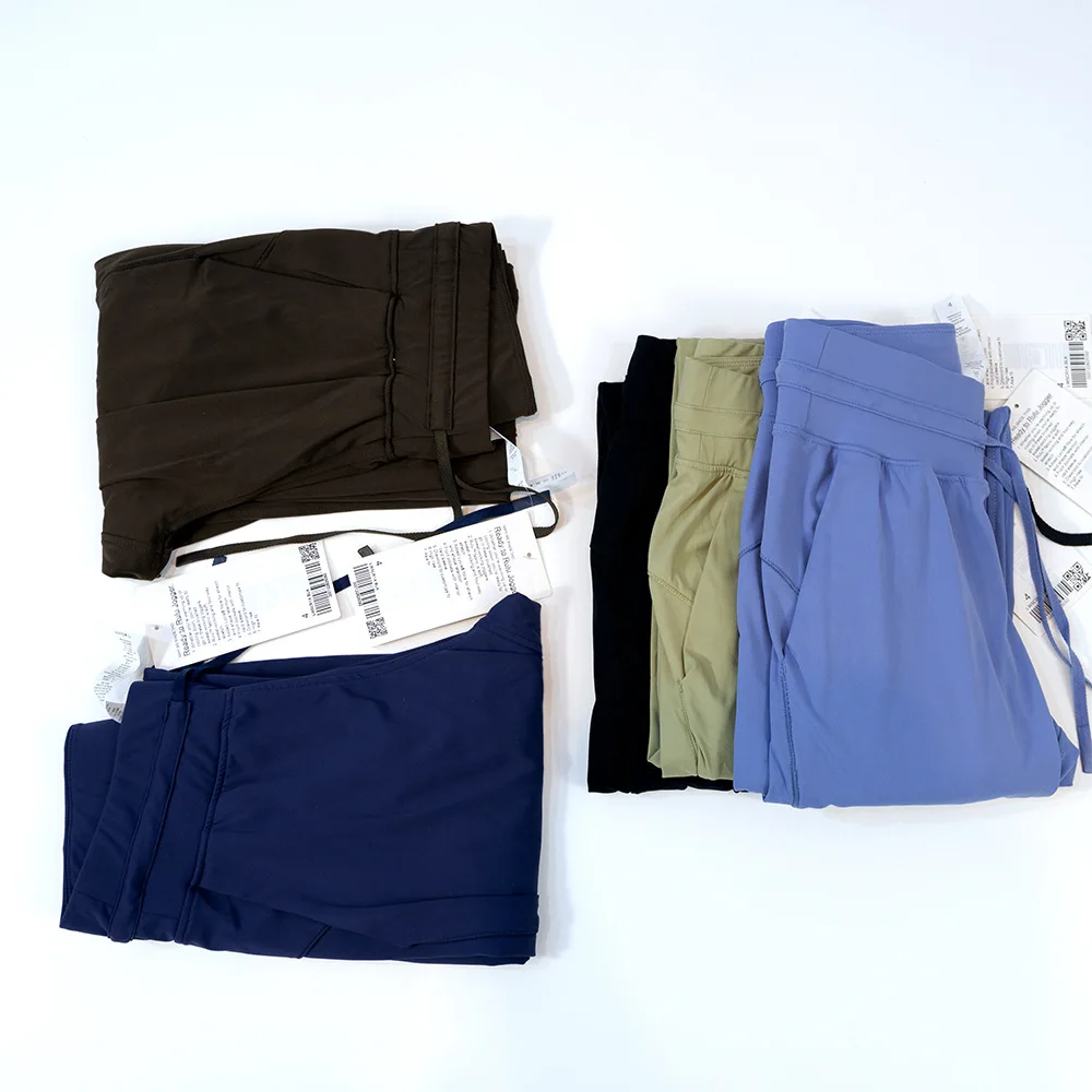 LuluWomen's High Waist Soft Casual Sports Jogger Workout Yoga Elasticity Active Run Pant With Pocket Gym Jogging Pant