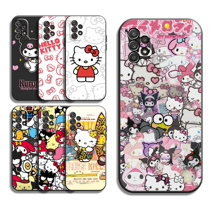 

TAKARA TOMY Hello Kitty Phone Cases For Samsung Galaxy S22 S20 FE S20 Lite S20 Ultra S21 S21 FE S21 Plus Ultra Funda Carcasa