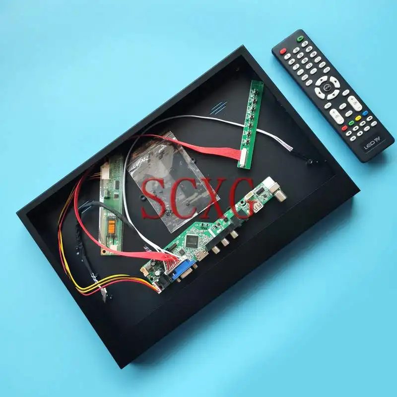 

Плата драйвера аналогового ТВ для HSD150PX11 HT15X33 LQ150X1LH63 + металлический чехол 1-CCFL комплект VGA AV HDMI-Совместимость 1024*768 15 "20 контактов LVDS