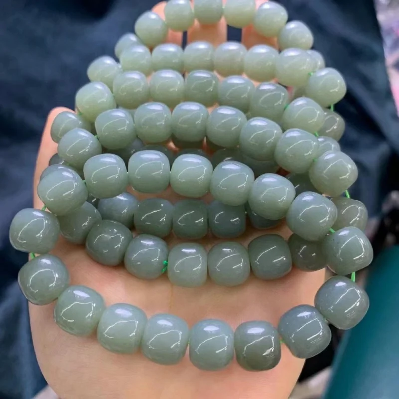 Hetian Jade Qiemo голубые искусственные ювелирные изделия оптовая продажа