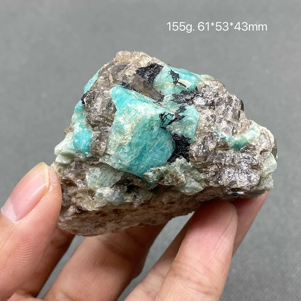 100% натуральный камень голубого неба кристалл необработанный кварц образец