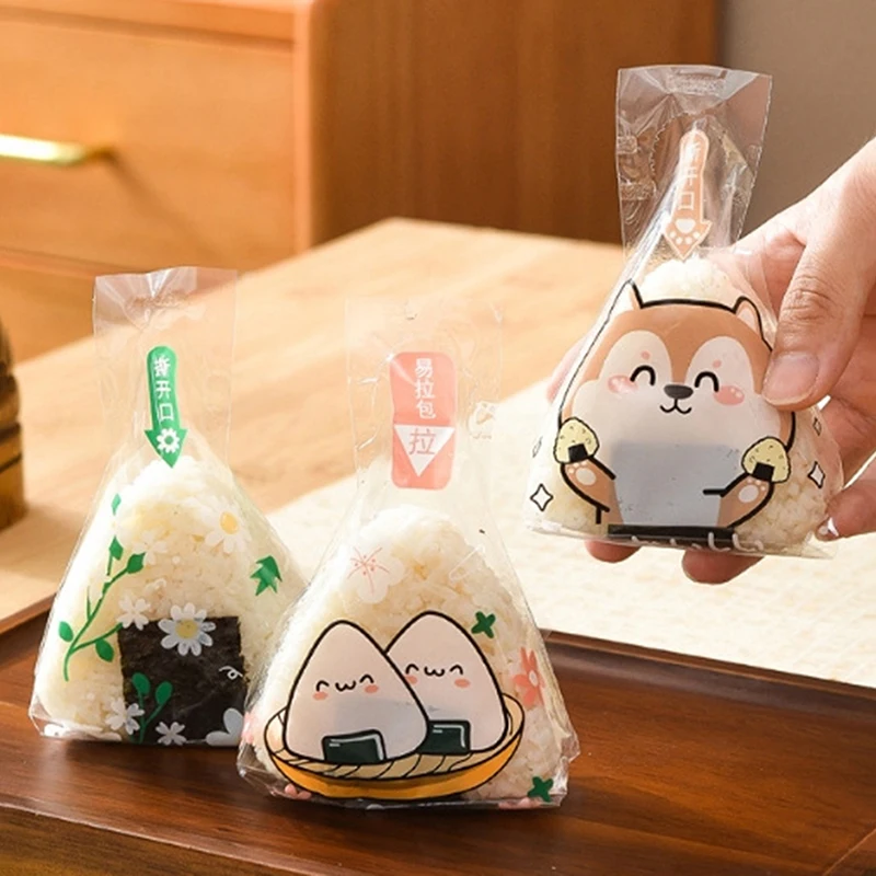 1 комплект аксессуаров Bento DIY милый мультфильм для треугольных рисовых шариков