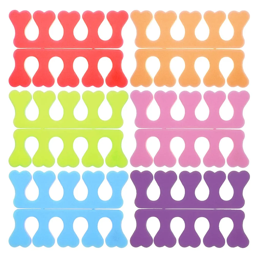 

Toe Nail Pedicuredivider Finger Manicure Tools Cushion Sponge Straightener Remover Dividers Spacer Beauty Care Tool Makeup