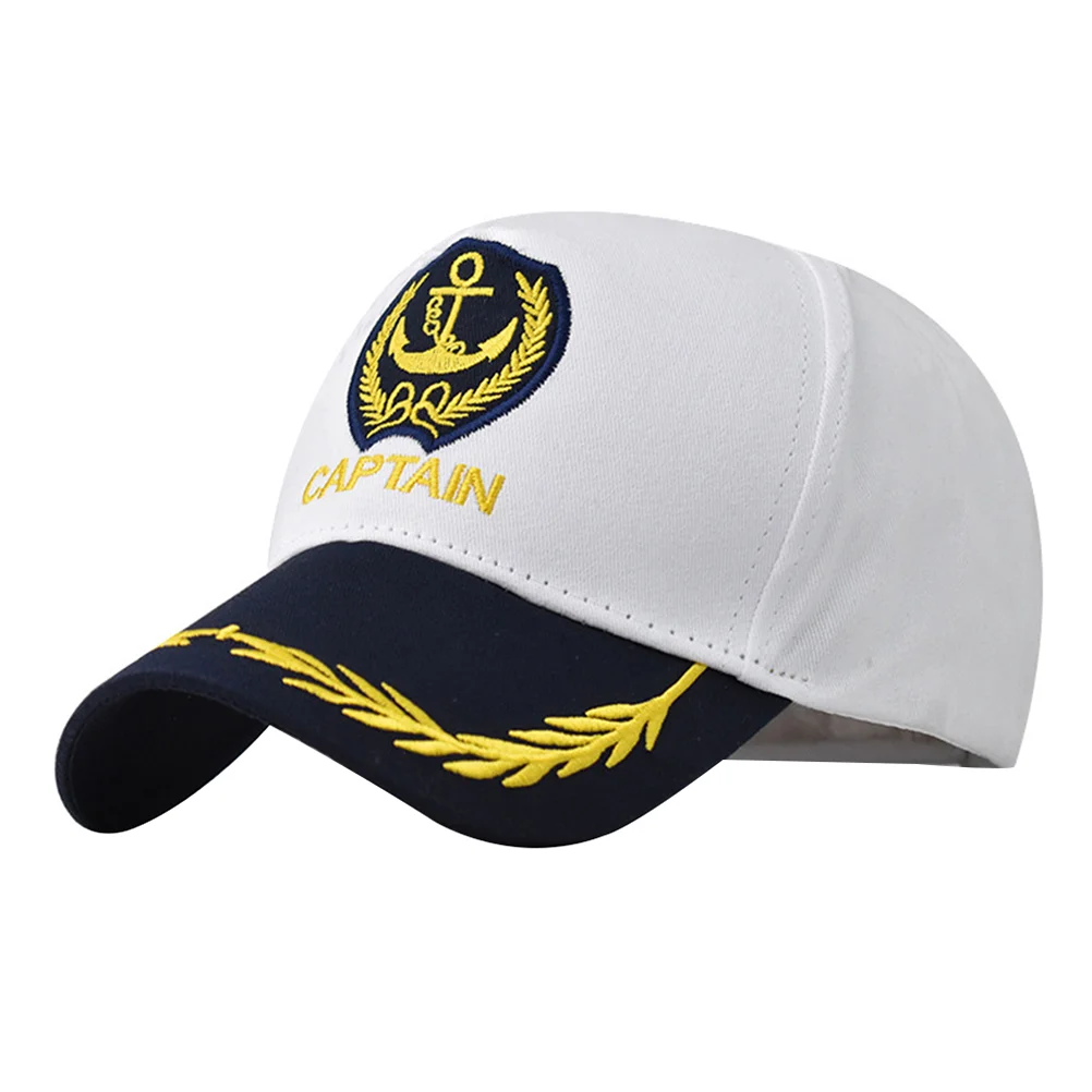 

Navy Cap Womens Hats Baseball Caps Sunhat UV Protection Clothing Blancas Para Hombres Captains