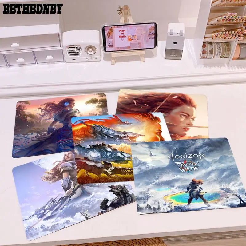 

Horizon Zero Dawn INS Tide Small Gaming Mouse Pad Gamer Desk Mat Keyboard Pad Decoration Mause Pad For PC Computer Table