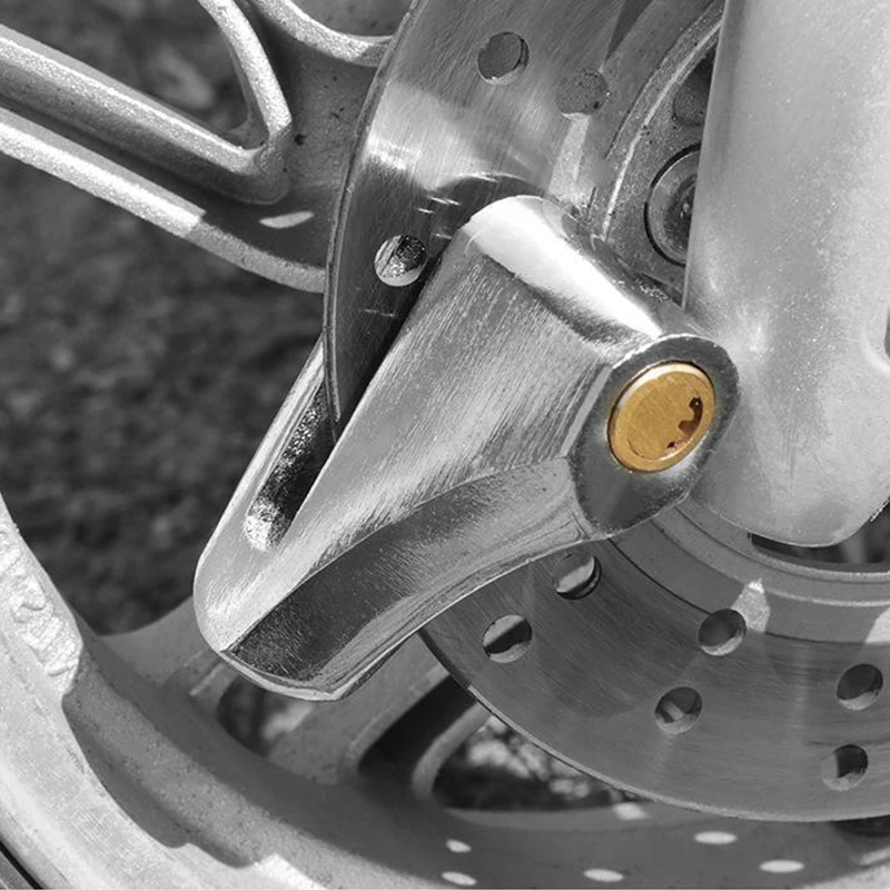 Универсальный портативный мотоциклетный замок с защитой от кражи стальной