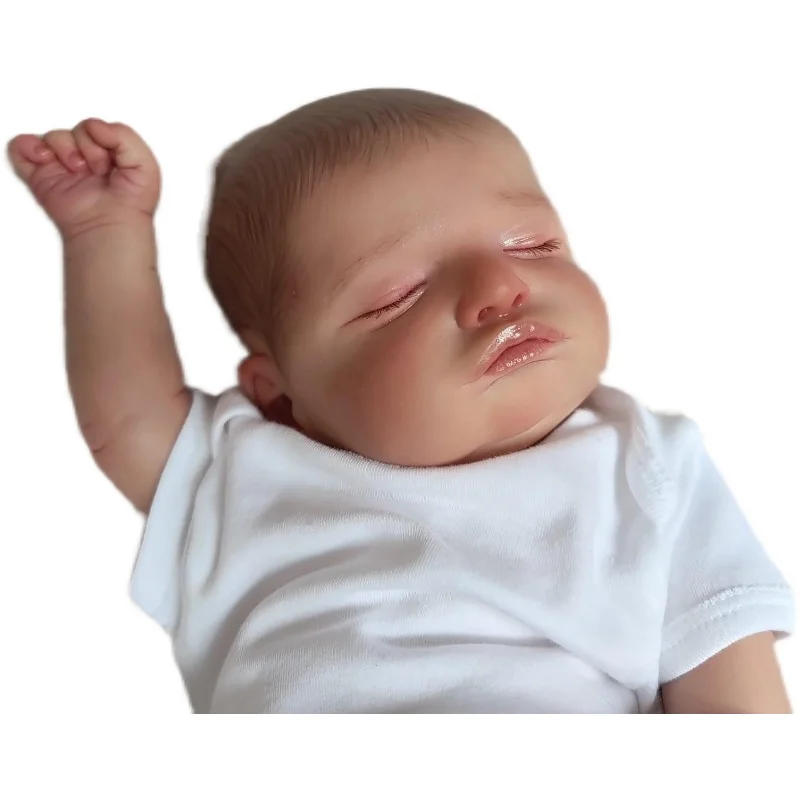 

Simulation newborn baby Rosalie handmade doll reborn baby 3D drawing