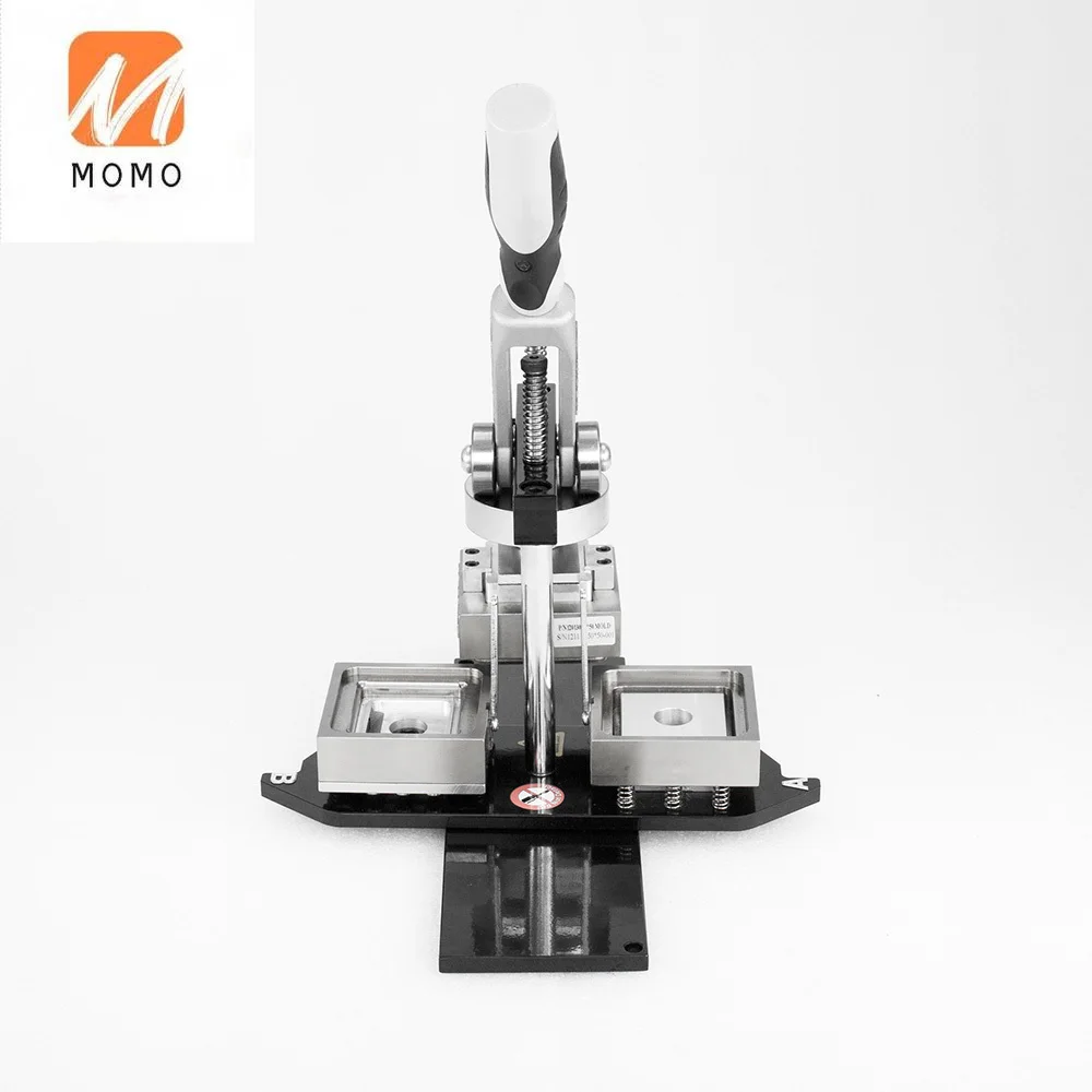 Машина для изготовления значков с магнитом на холодильник прямоугольной формы