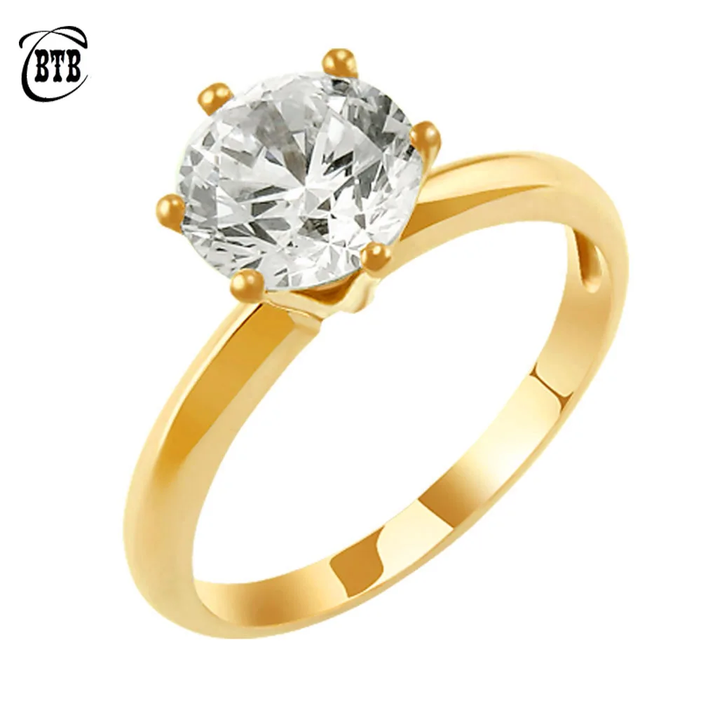 

Real Moissanite D Color 18K Gold Engagement Rings for Women Luxury Wedding Jewelry