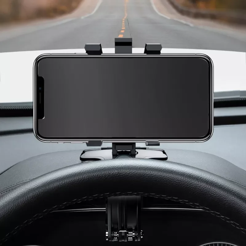 

1200 Degree Rotating Car Mobile Phone Holder Dashboard Rearview Mirror Mobile Phone Navigation