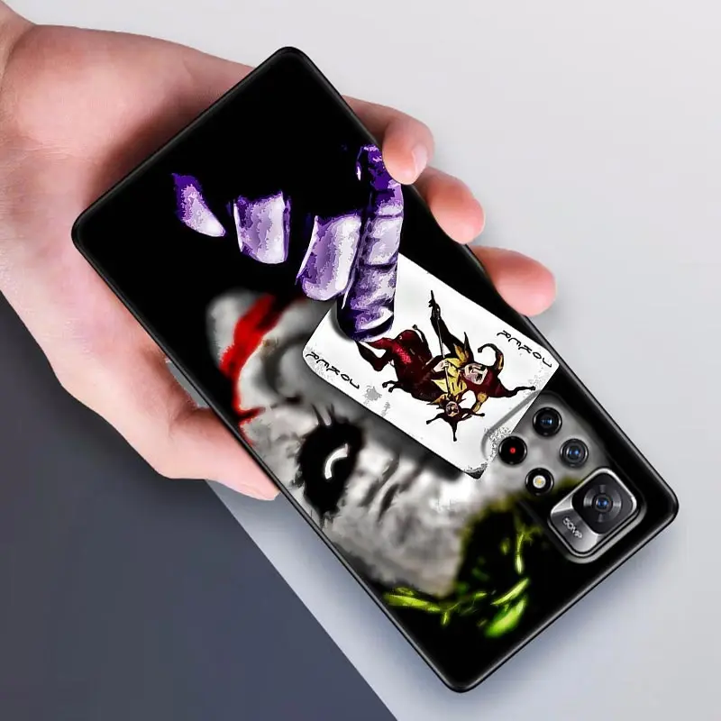 Классные чехлы для Xiaomi Poco F6 Pro с изображением клоуна Джокера X3 NFC X6 X4 X5 M2 M4 M5 M6 F3 F4 F5 14