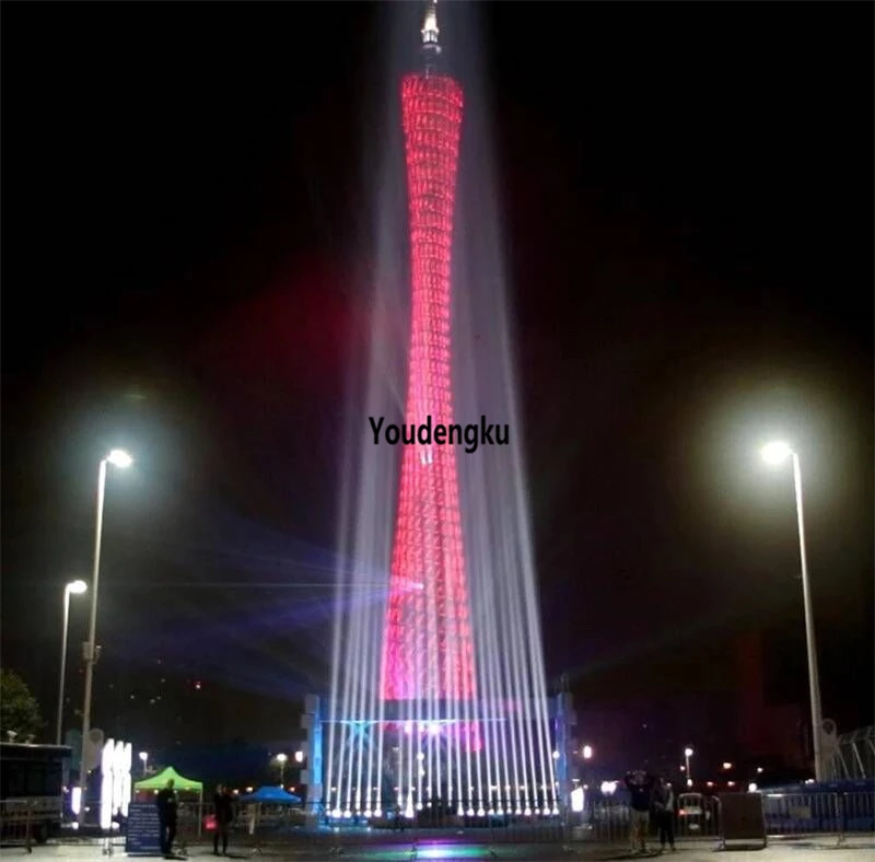 1 шт. высокая яркость водонепроницаемый луч уличный движущийся головной