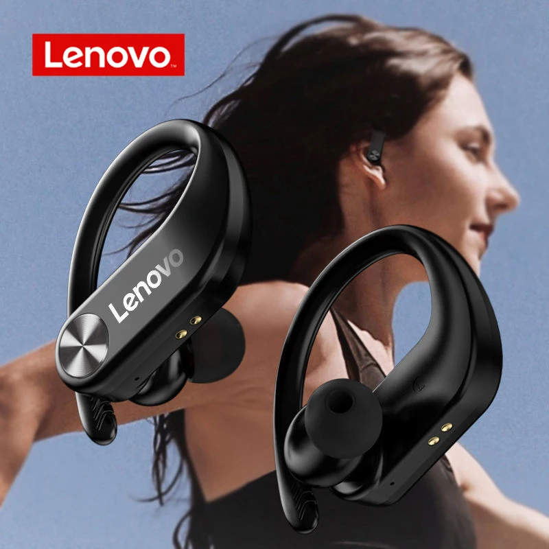 

Беспроводные наушники Lenovo TWS, спортивные водонепроницаемые наушники с шумоподавлением, Bluetooth 5,0, Hi-Fi стерео музыкальные наушники-вкладыши, г...