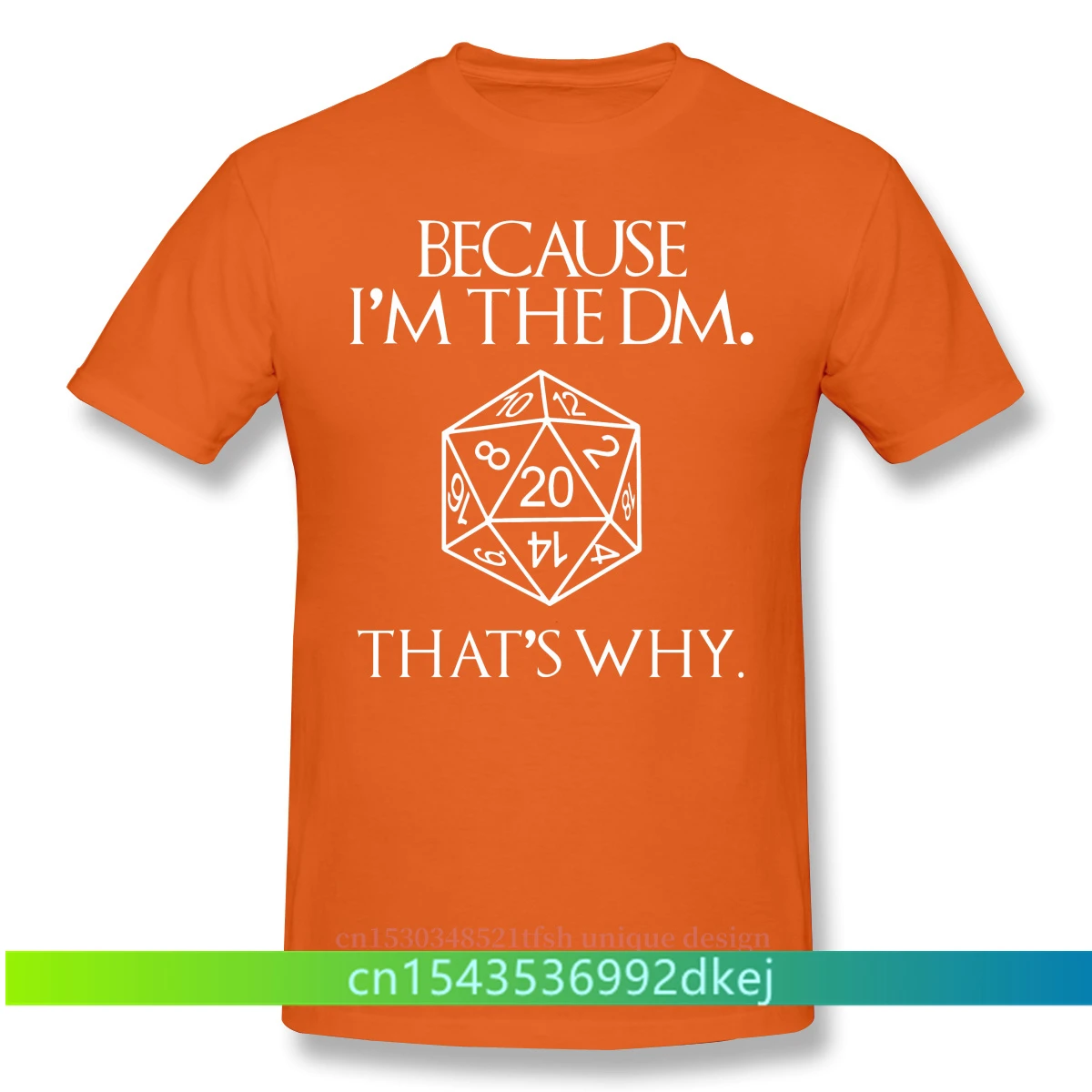 Мужская черная футболка Dungeon Master Adventure Games потому что я DM Thats Why футболки из чистого