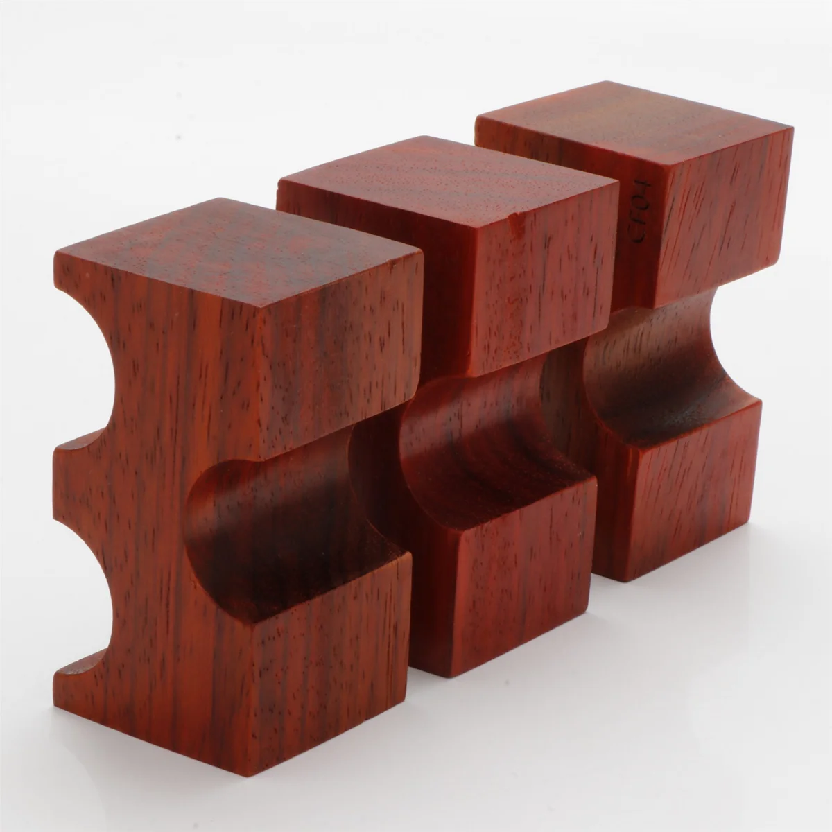 HiFi кронштейн из розового дерева поддержка линии подставка для кабеля держатель