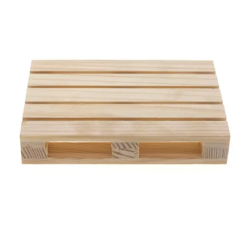 120*80mm Wooden Pallet Decoration for 1/10 RC Crawler Car Axial SCX10 90046 Traxxas TRX4 Redcat Tamiya MST