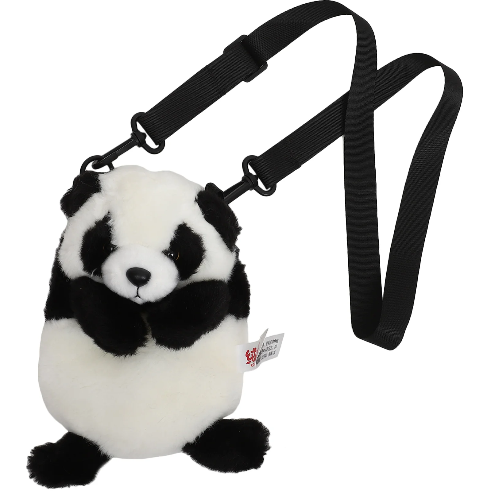 Kids Rucksack Panda Velvet Bag Cartoon Crossbody Cute Adjustable Yellow Tiger Novelty Bagd Plush Holiday Handbag Child