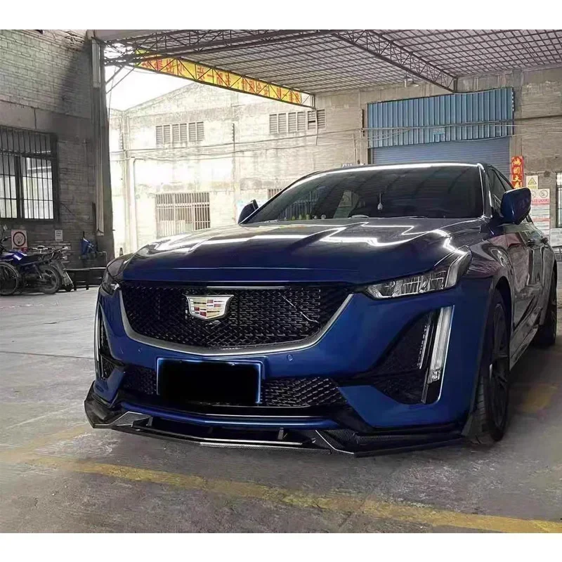 Новинка! Для CT5 Cadillac спойлер на передний бампер для CT4 защитная пластина губ 2019-2023