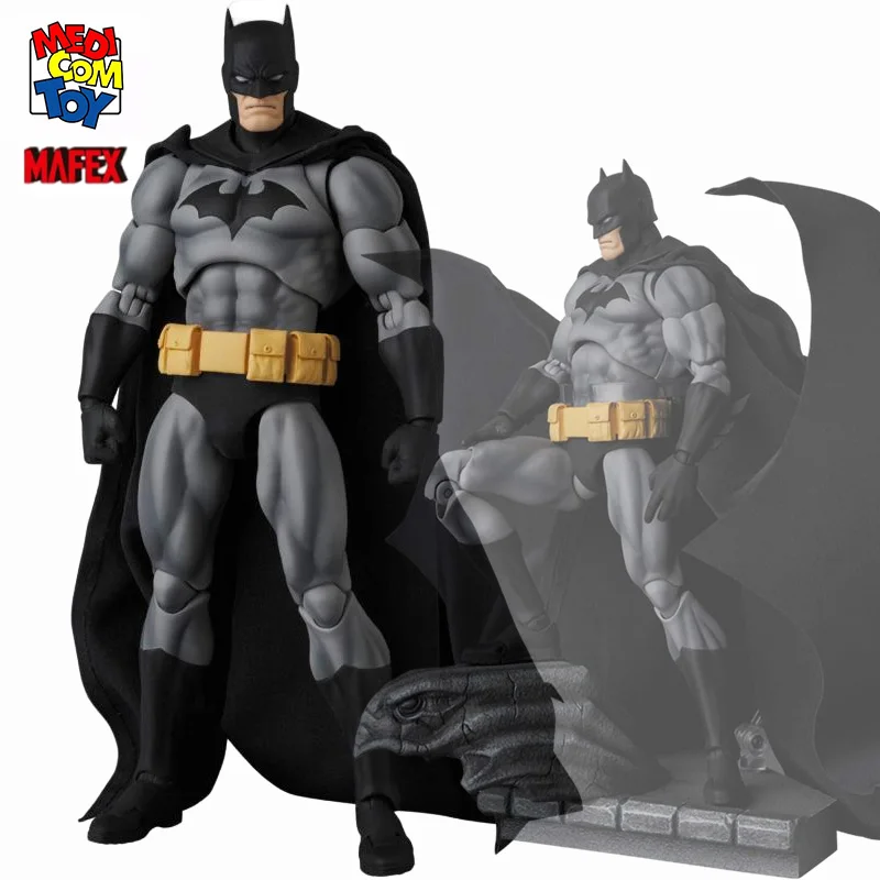 Оригинальная игрушка Medicom Mafex грош Бэтмен Брюс Уэйн 16 см аниме фигурки героев