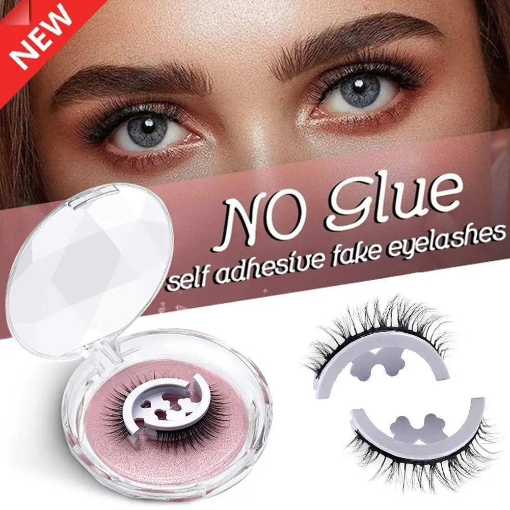 

Самоклеящиеся накладные ресницы, набор объемных ресниц без клея, домашние накладные ресницы