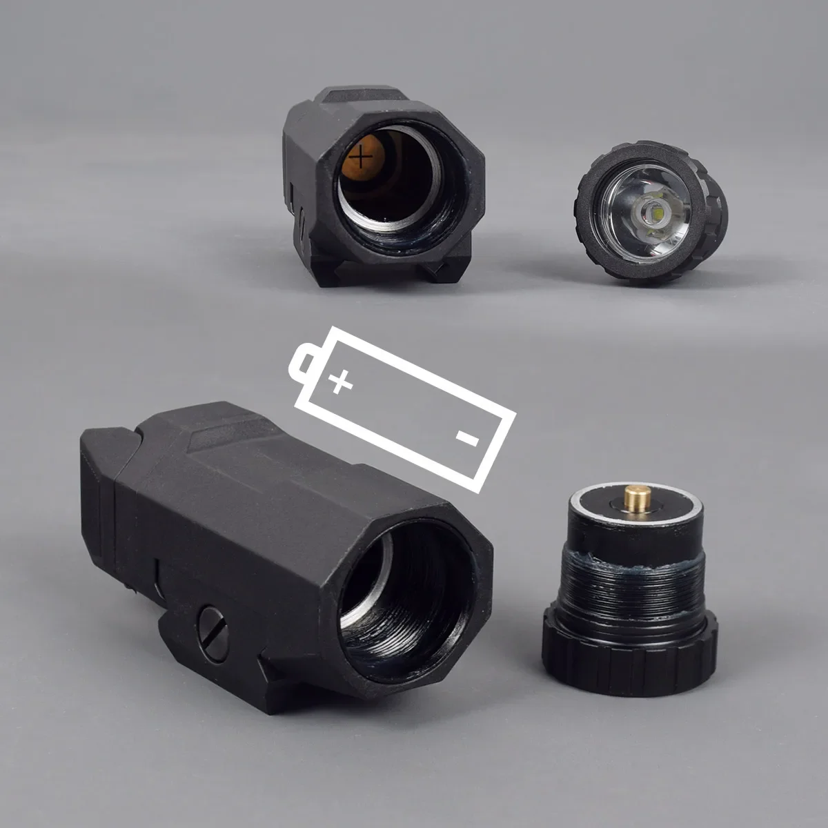 Тактический INFORCE APL APL-C оружие пистолет фонарь для страйкбольной винтовки