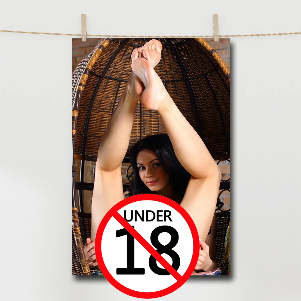 Современная Картина на холсте без рамки красивая девушка с ногами плакат и