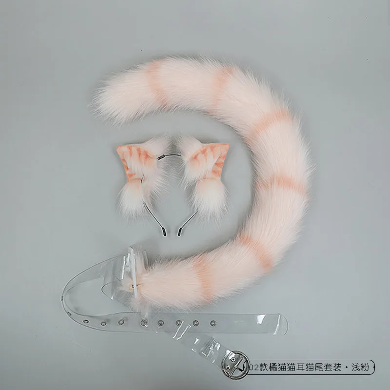 Повязка на голову с пушистыми кошачьими ушками в нескольких стилях Ультра мягкий