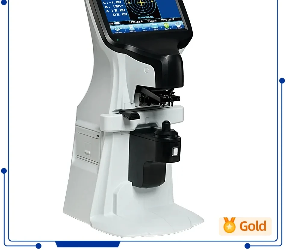 Автоматический объектив JD-2600D цифровой с 7-дюймовым сенсорным экраном оптические