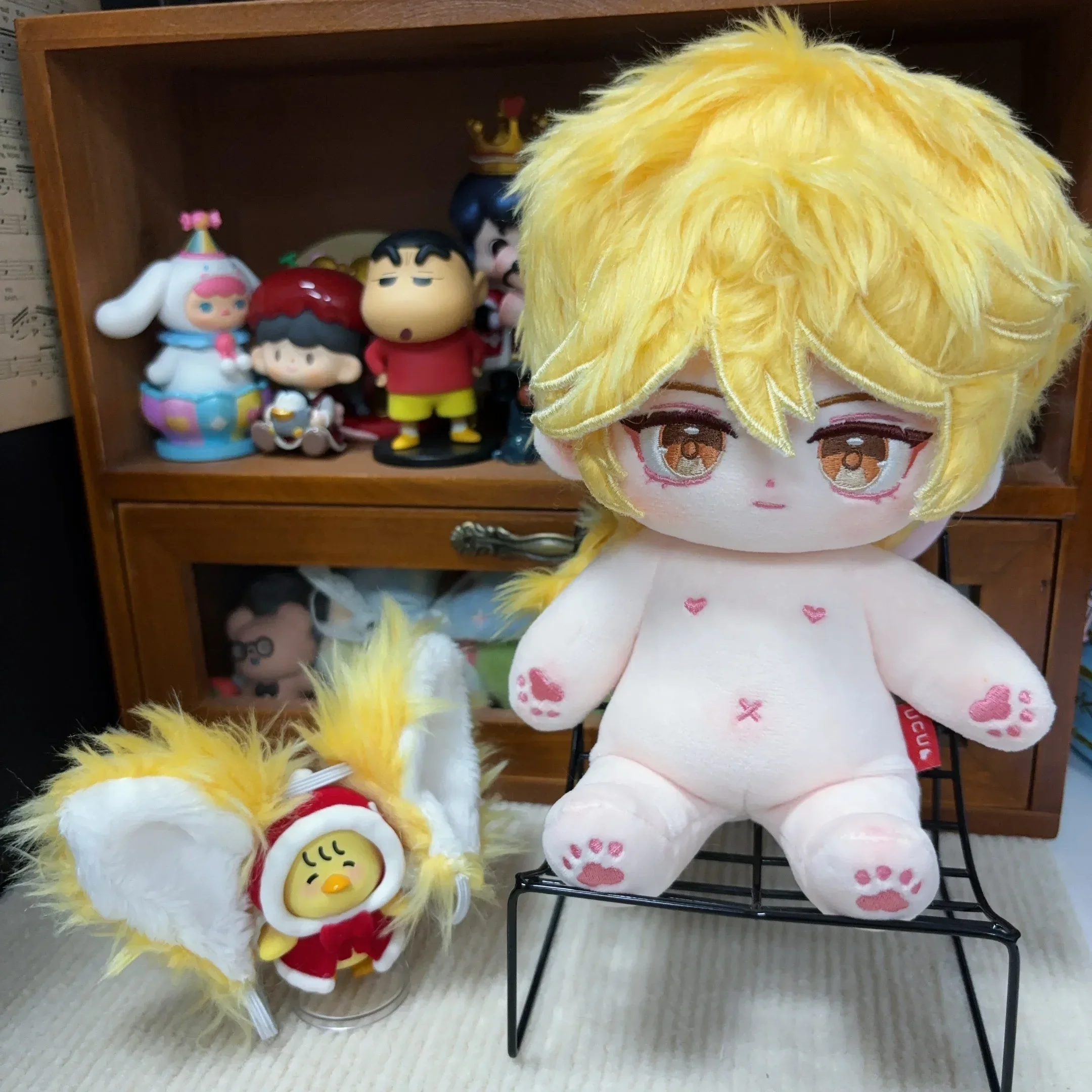 Плюшевые плюшевые куклы для косплея из аниме-игры Genshin Impact Aether Plushies Kawaii мягкая