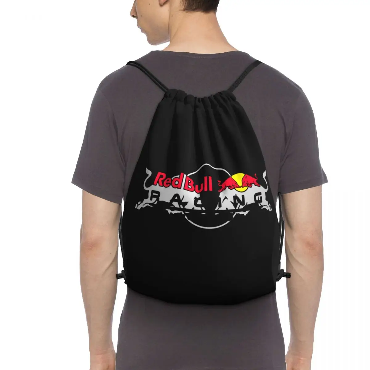 Rbr Red Racing Bull Formula 1 сумка на шнурке для команды спортзала винтажная покупок Softback