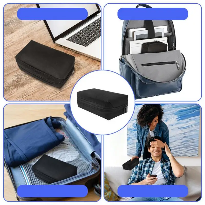 

Портативный электронный органайзер, дорожная компактная сумка для электронных аксессуаров, вместительная сумка для хранения кабеля