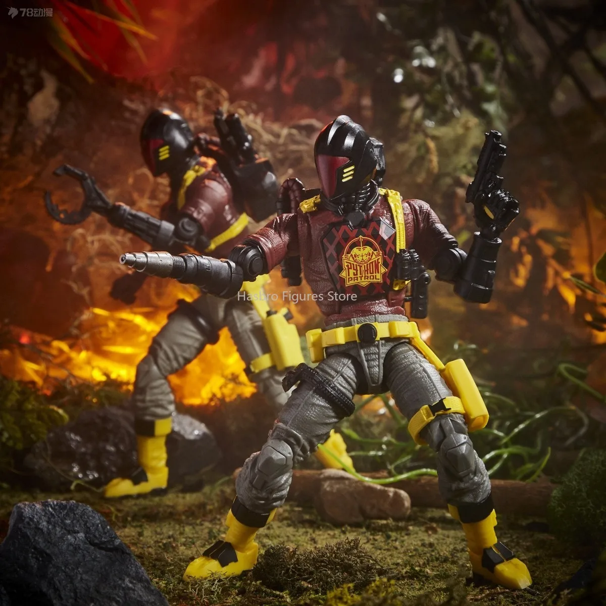 В наличии Hasbro G.I.JOE классифицированная серия Python Щенячий патруль B.A.T. Экшн-фигурка