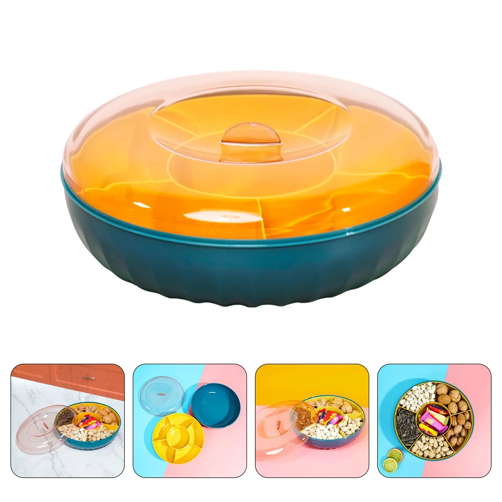 

Household Snacks Storage Box Compartments Design Multiple Grid Candy Dried Fruit Case