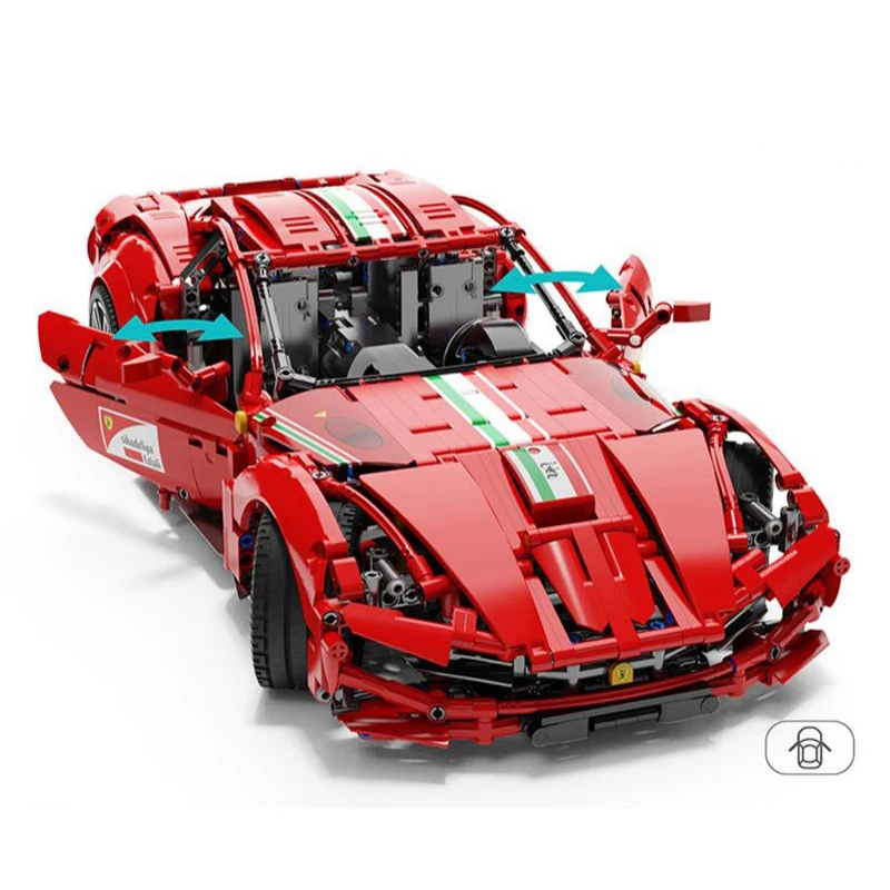Технические строительные блоки для супергоночных автомобилей совместимые с Lego