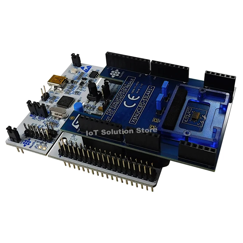 Фото P-NUCLEO-53L4A1 VL53L4CD Комплект STM32 Nucleo с платой расширения X-NUCLEO-53L4A1 и платой разработки NUCLEO-F401RE №1