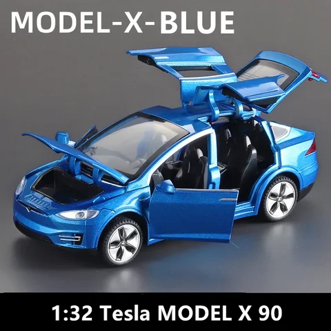 1 18 diecast cars tesla model x - купить недорого | AliExpress