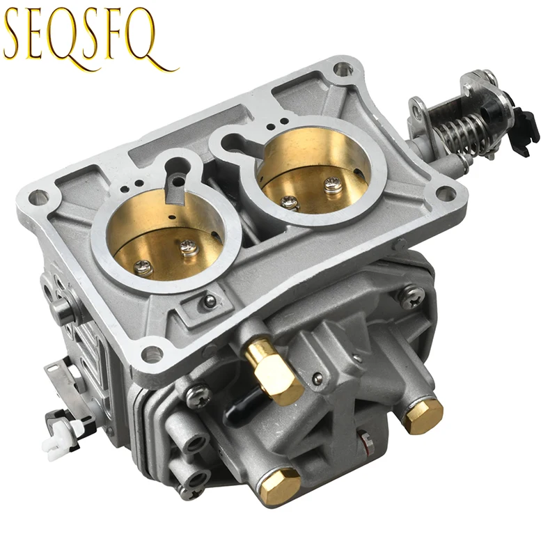 Фото 6F6-14301-04 Карбюратор 6F6-14301 для 2-тактного подвесного двигателя Yamaha E40G E40J E40 40HP J 6F5-14301-42 6F5-14301-43 6F5-14301 №1