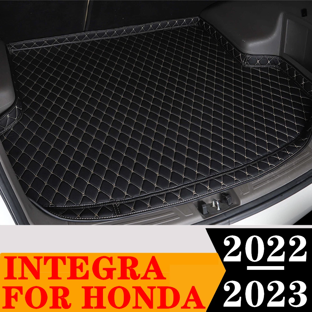 

Автомобильный коврик для багажника Sinjayer, всесезонный Автомобильный багажник, коврик для багажника, ковер, высокая боковая подкладка для груза, подходит для HONDA Integra 2022 2023