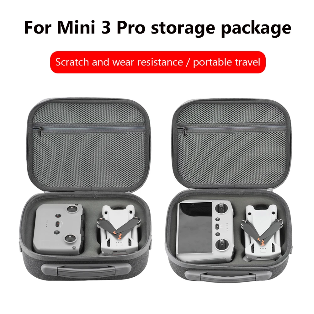 

For DJI Mini 3 Pro Storage Bag DJI RC Remote Controller Carrying Case ortable Carrying Box Case Handbag Controller Accessories