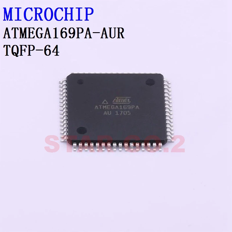 

2PCSx ATMEGA169PA-AUR TQFP-64 MICROCHIP Microcontroller
