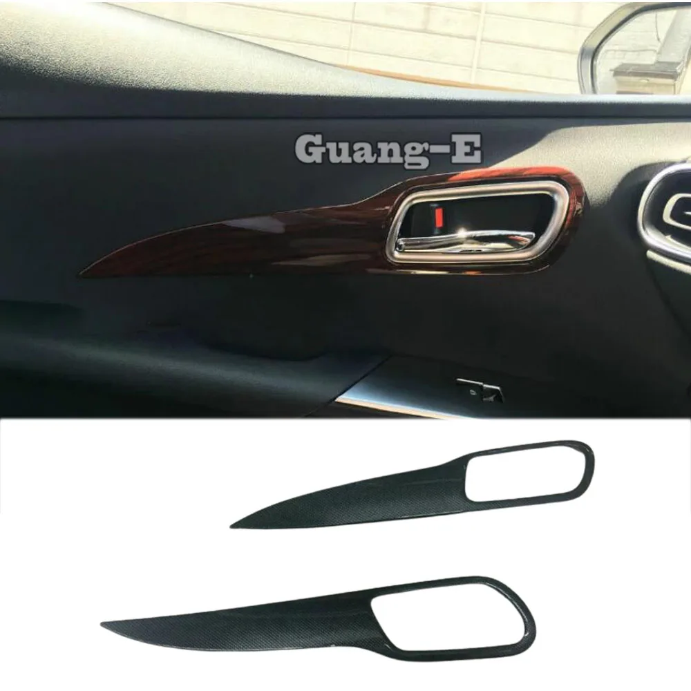 

For Toyota Prius PHV 2017 2018 2019 2020 Auto Accessories Interior Inner Door Trim Glass Window Garnish Stick Armrest Handrail