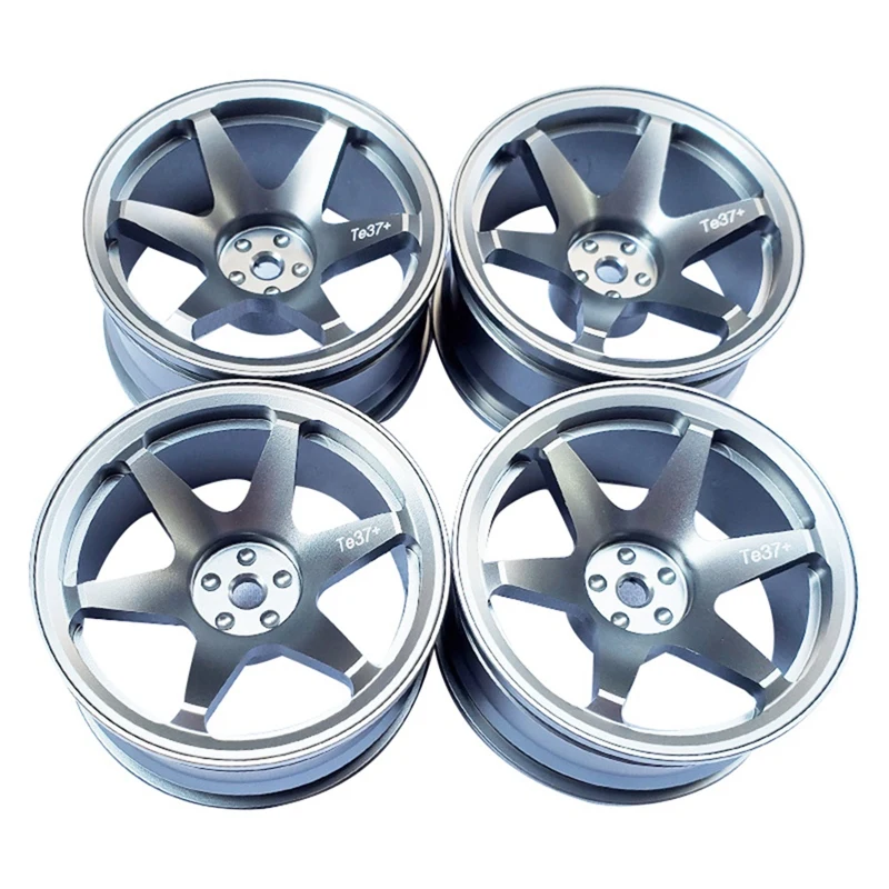 

4Pcs 1/10 RC Racing Car On-Road Drift Car 52Mm Wheel Rim Wheel Hubs For Tamiya Kyosho HSP HPI Sakura Traxxas Redcat