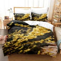 Элегантный комплект постельного белья с цветами#5