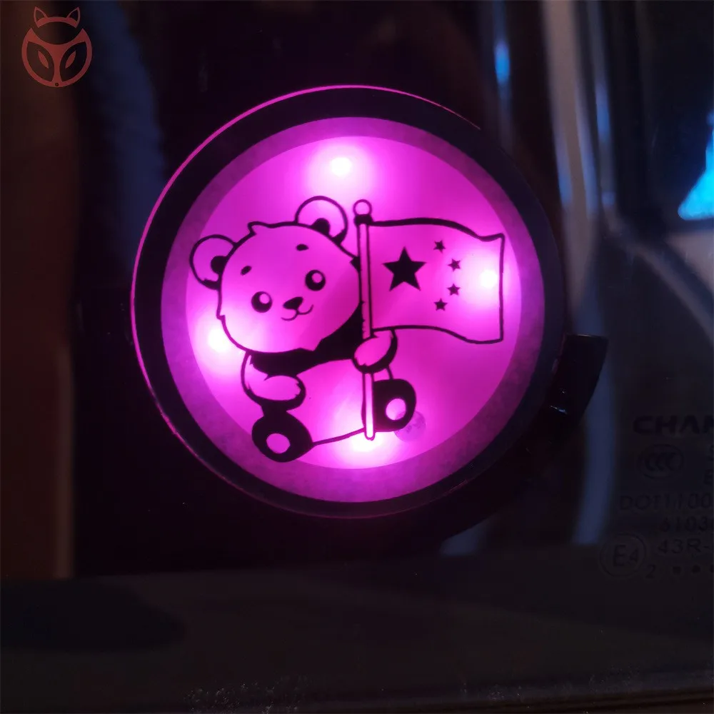 Для Tesla автомобильное треугольное окошко внешнее освещение умное чувствительное