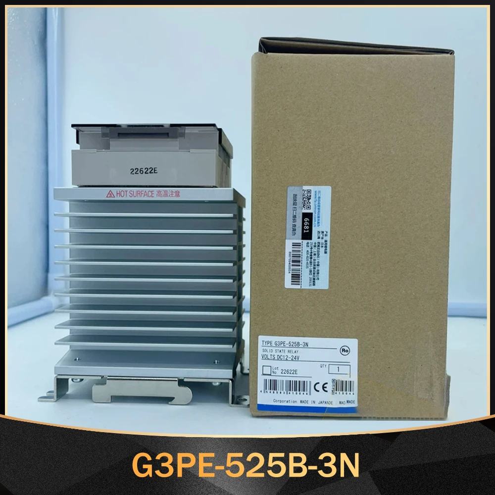 

High Quality New G3PE-525B-3N Solid State Relay DC12-24V AC200-480V