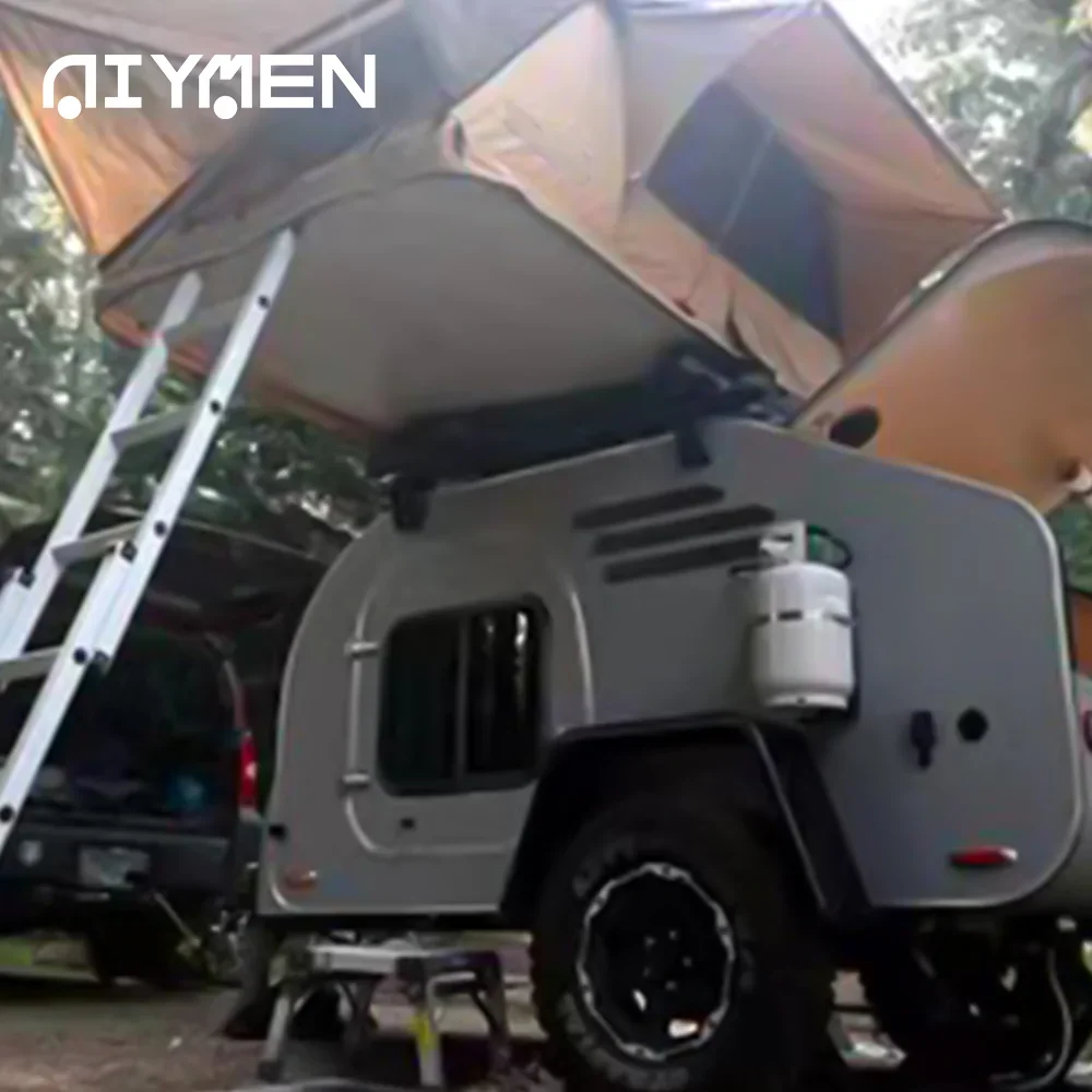 Заводская цена Мини Путешествия Маленький Ретро Легкий Прицеп Кемпинг