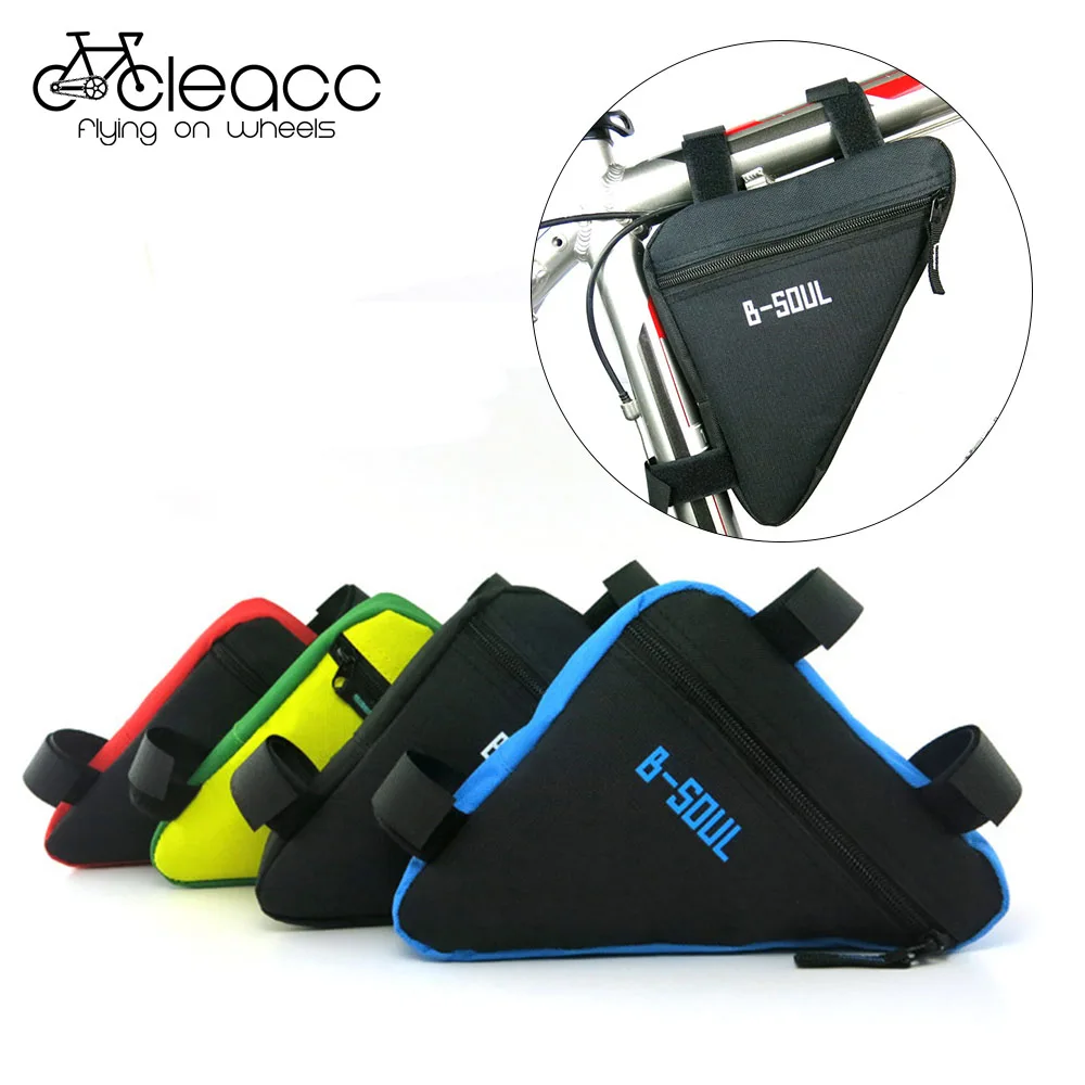 

CYCLEACC Waterproof Triangle Cycling Bicycle Bags Front Tube Frame Bag Mountain Bike Triangle Pouch Frame Holder Saddle Bag New