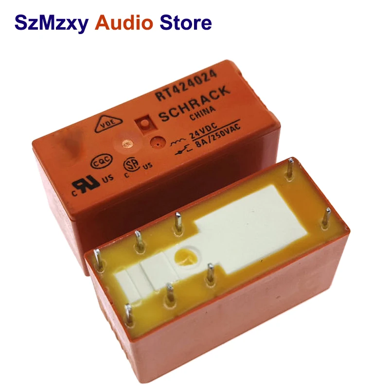 

5PCS Imported Original Relay RT424024 RT424012 RT424005 5V 12V 24V DIP8